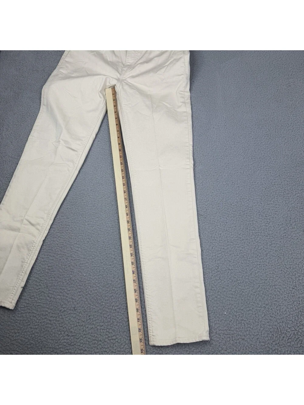 Banana Republic Mens Traveler Slim Fit Jeans Beige 33x34 Five Pocket Denim